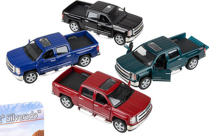 5" Die-cast Pull Back 2014 Chevy Silverado