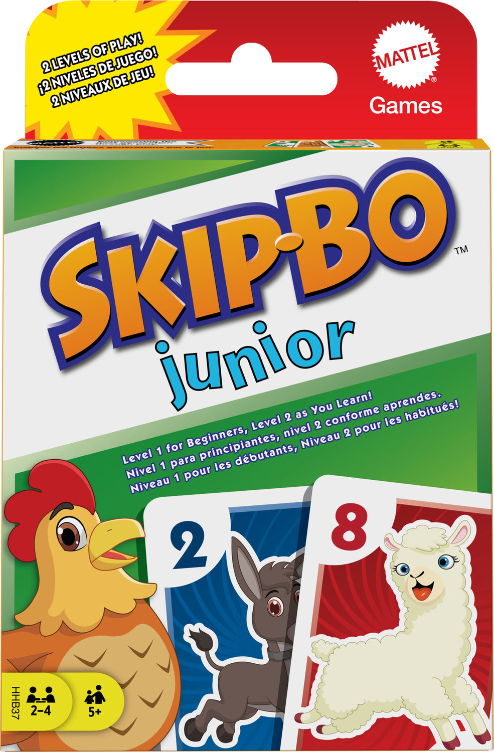 Mattel Skip-Bo Jr. Card Game
