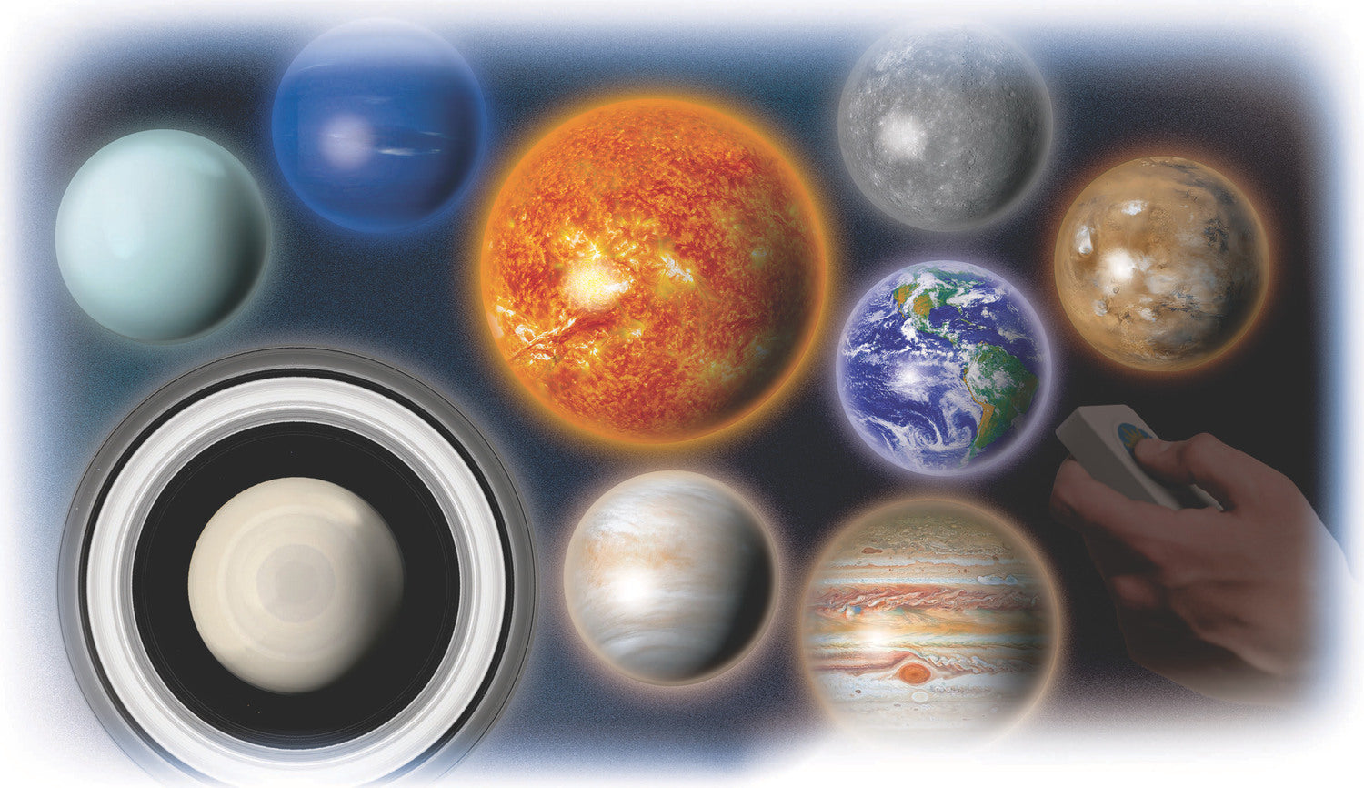 Smithsonian 3D LED Solar System