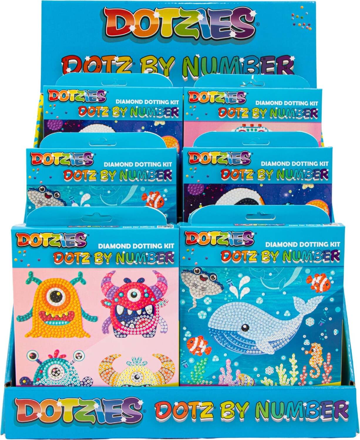 Diamond Dotz Dotz by Numbers (assorted)