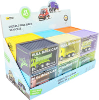Alloy Alley Lrg. Metallic Truck in Container Box (assorted)