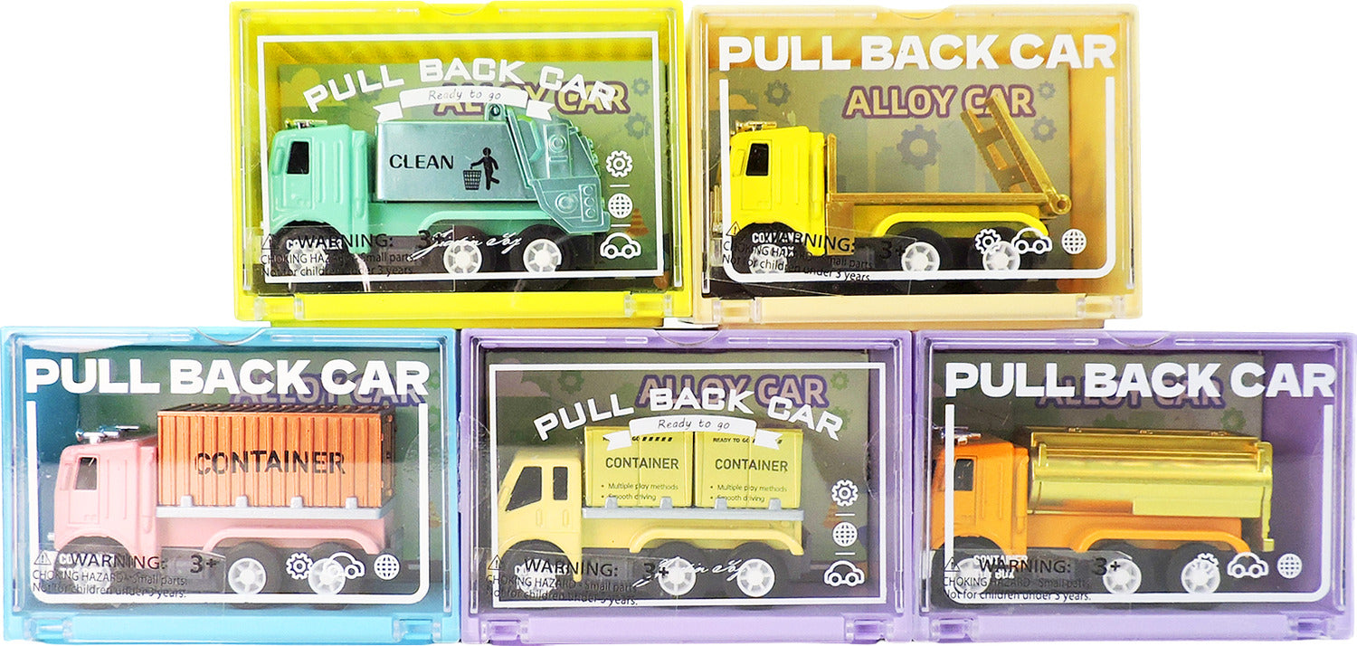 Alloy Alley Lrg. Metallic Truck in Container Box (assorted)