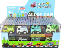 Alloy Alley Med. Vehicle in Building Block Box (assorted)