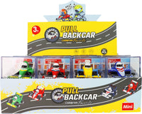 Alloy Alley Diecast P/B Racing Car in Clear Box (assorted)