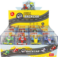 Alloy Alley Diecast P/B Racing Car in Clear Box (assorted)