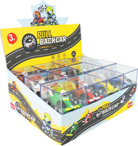 Alloy Alley Diecast P/B Racing Car in Clear Box (assorted)