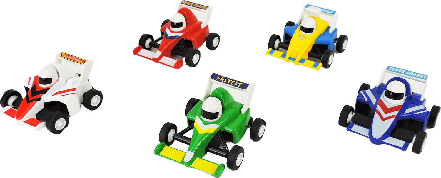Alloy Alley Diecast P/B Racing Car in Clear Box (assorted)