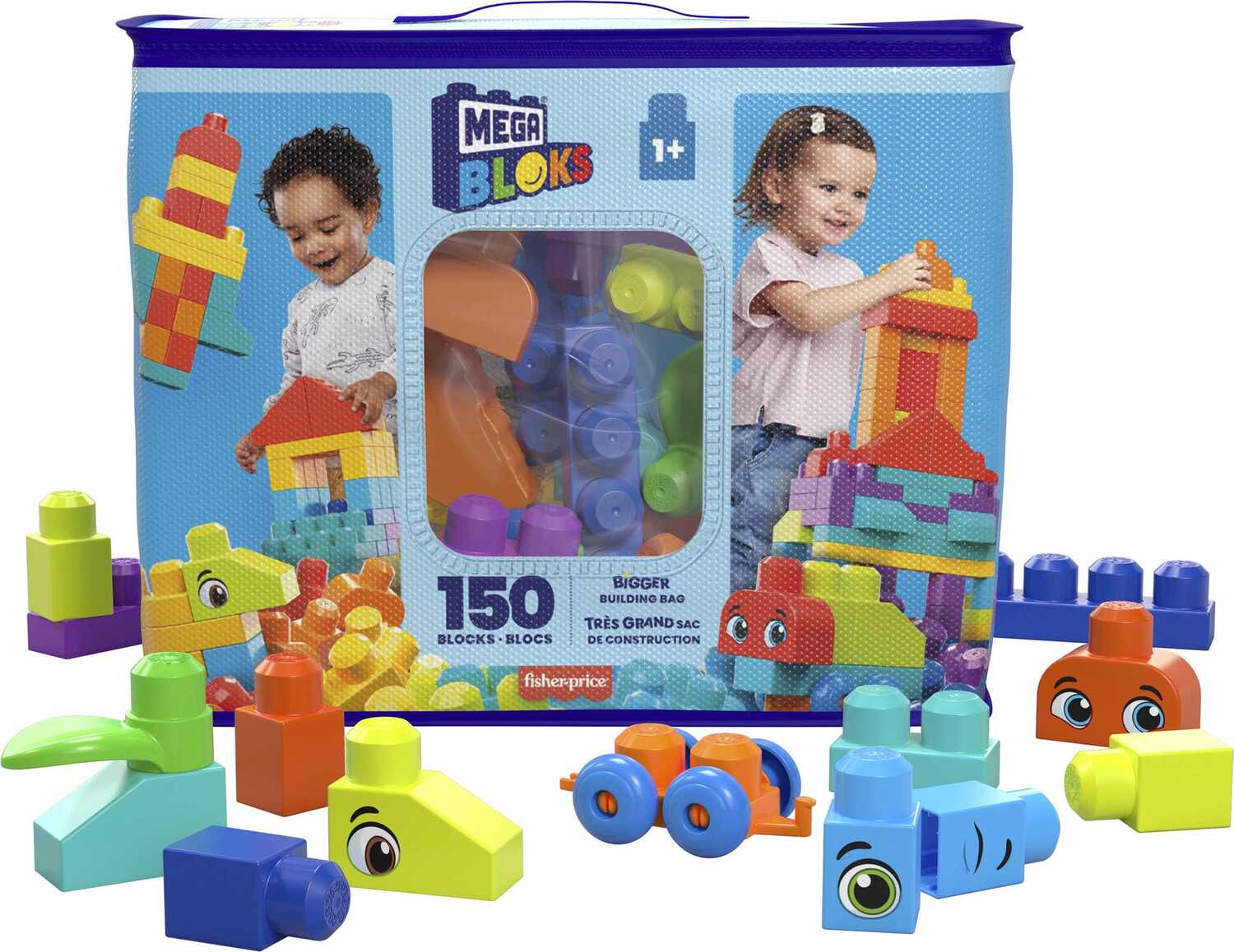 Mega Bloks Bigger Building Bag 