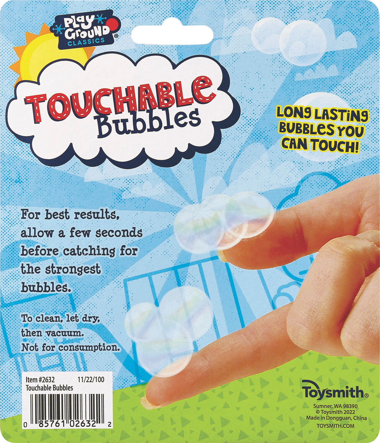 Playground Classics Touchable Bubbles (Assorted)