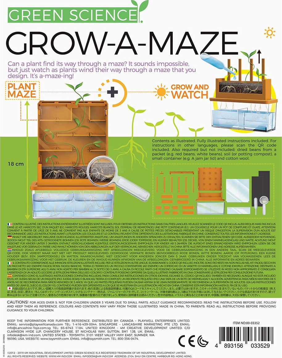 4M Green Science Grow A Maze 