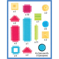 Bristle Blocks 56pcs 