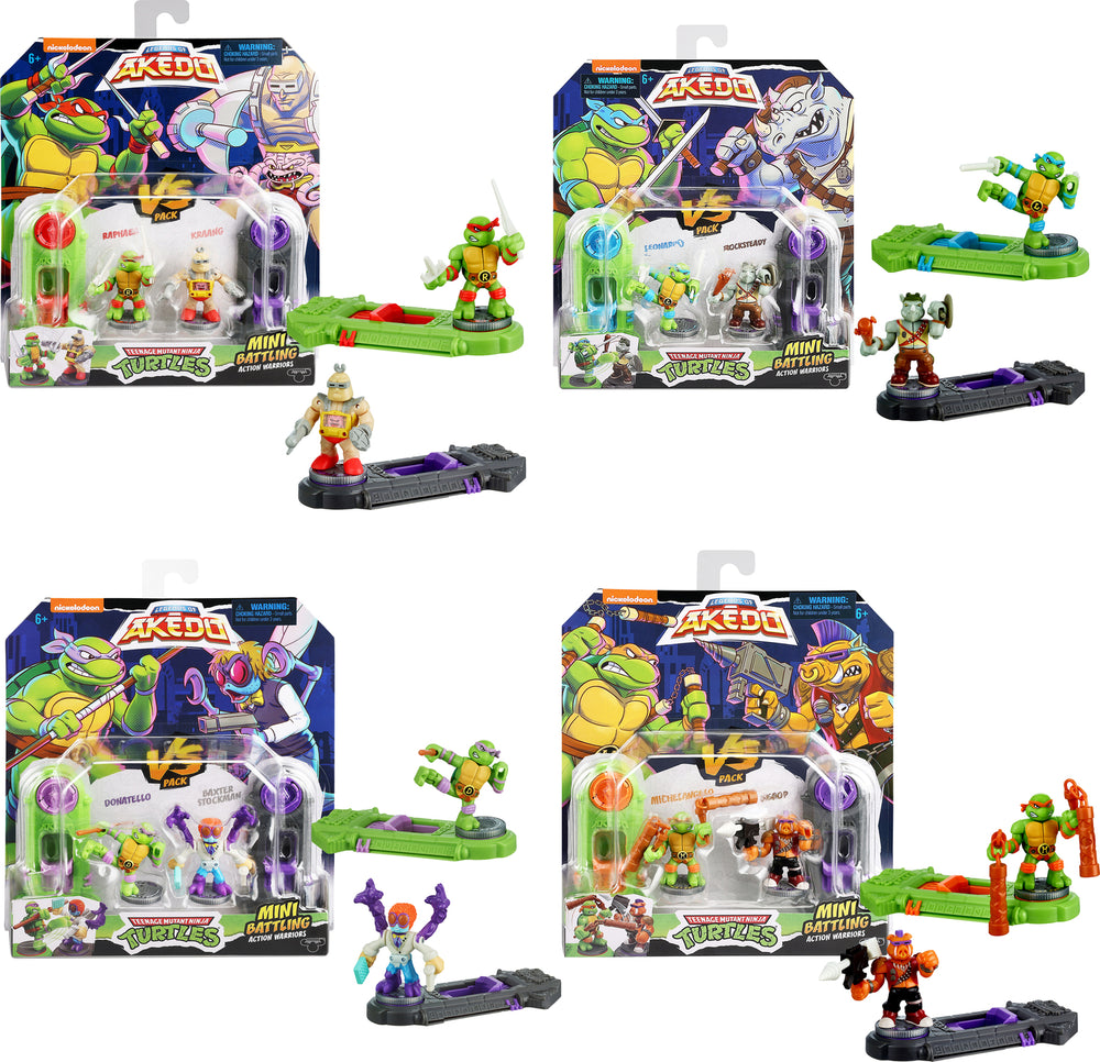 Moose Toys Akedo TMNT S1 Versus Pk