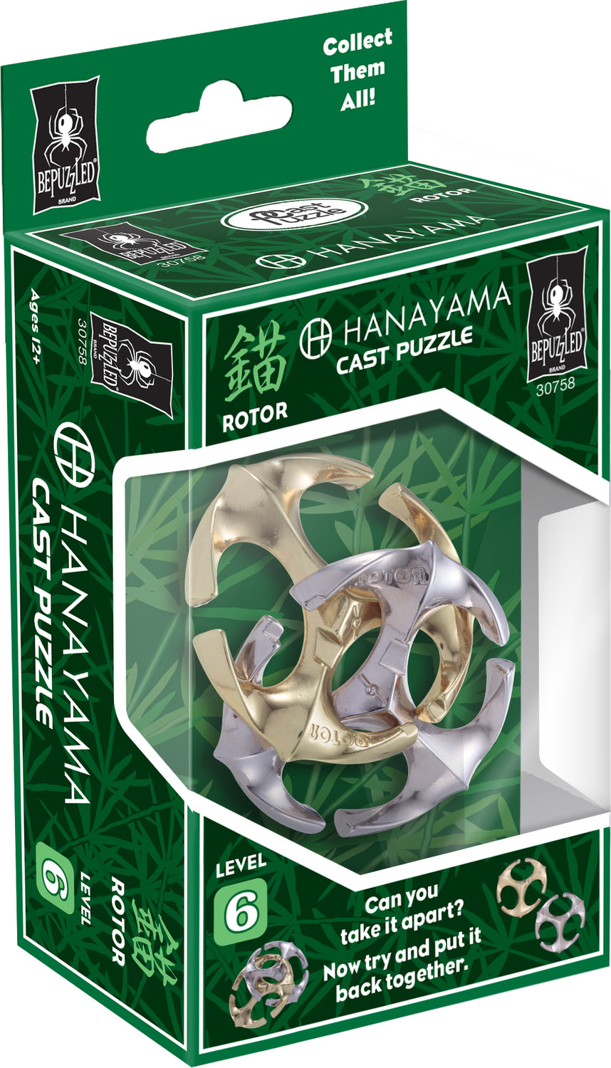 Rotor-Lvl 6 Hanayama Cast Puzzle