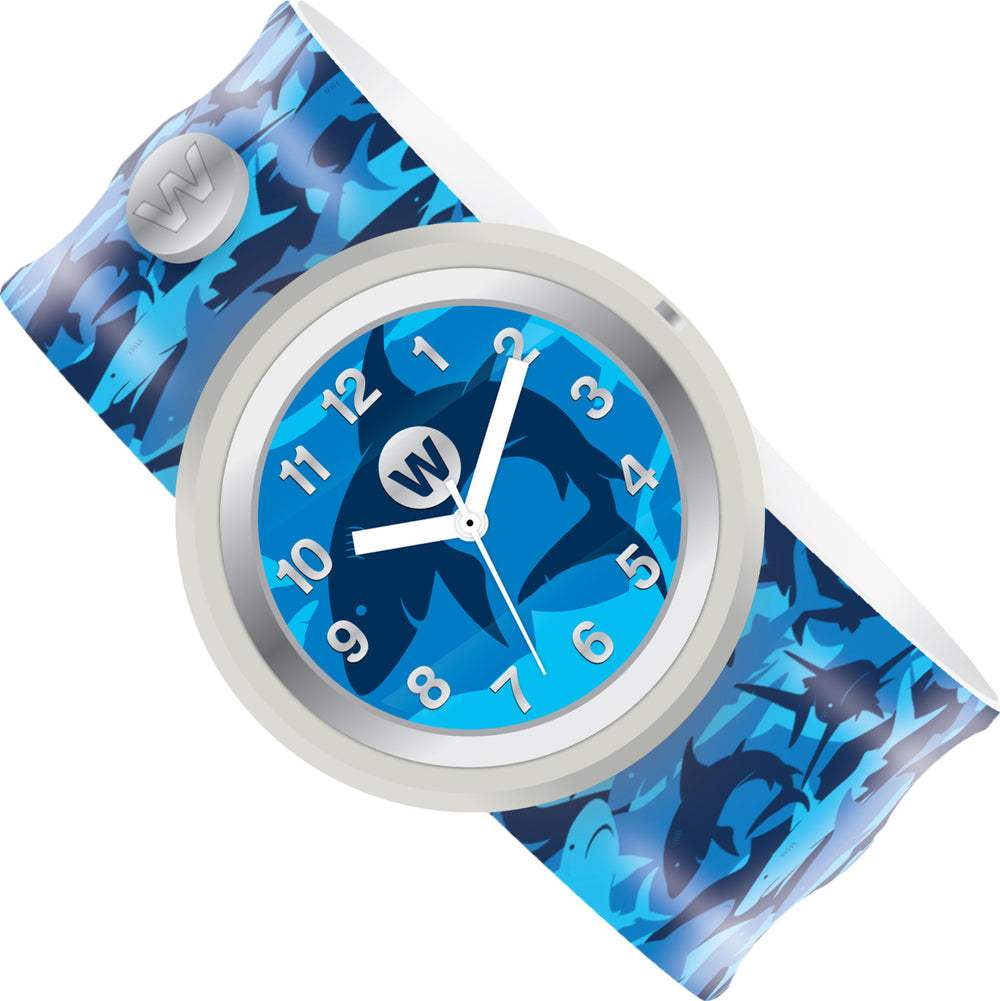 Sharks Camo - Watchitude Slap Watch