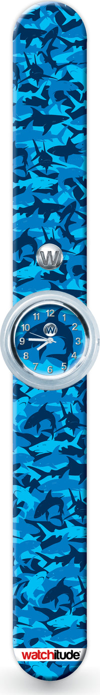 Sharks Camo - Watchitude Slap Watch