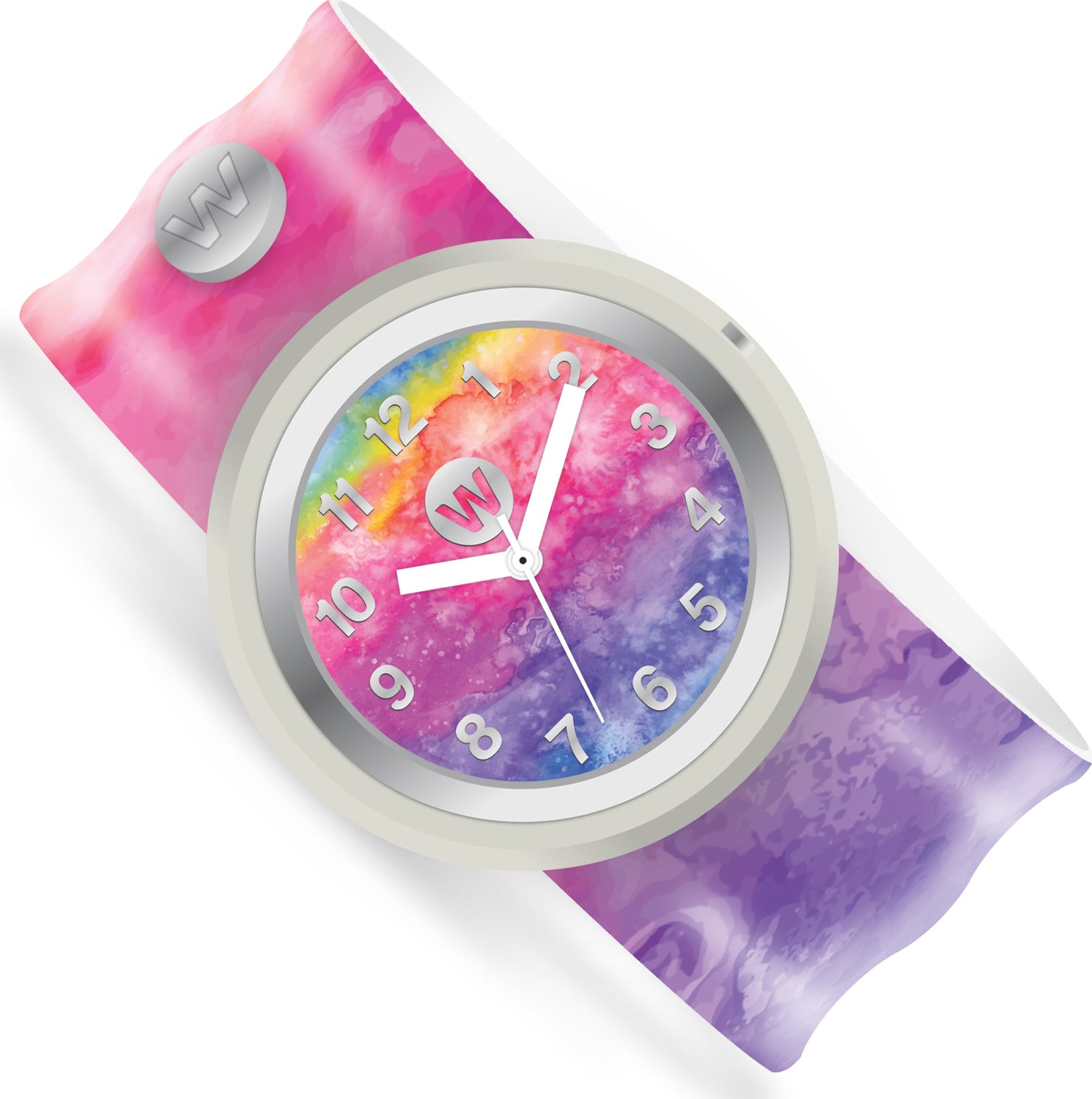 Rainbow Tie Dye - Watchitude Slap Watch