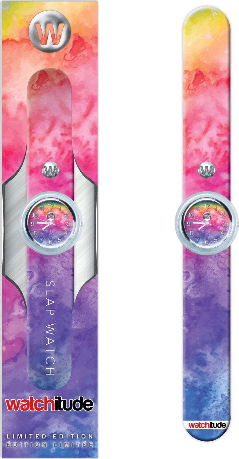 Rainbow Tie Dye - Watchitude Slap Watch