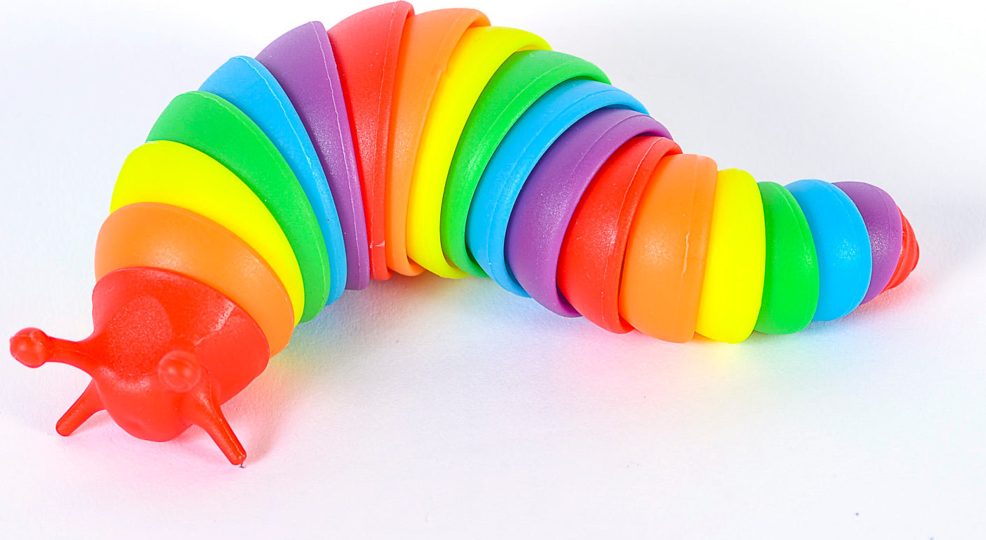 Mini Fidget Slugs Rainbow