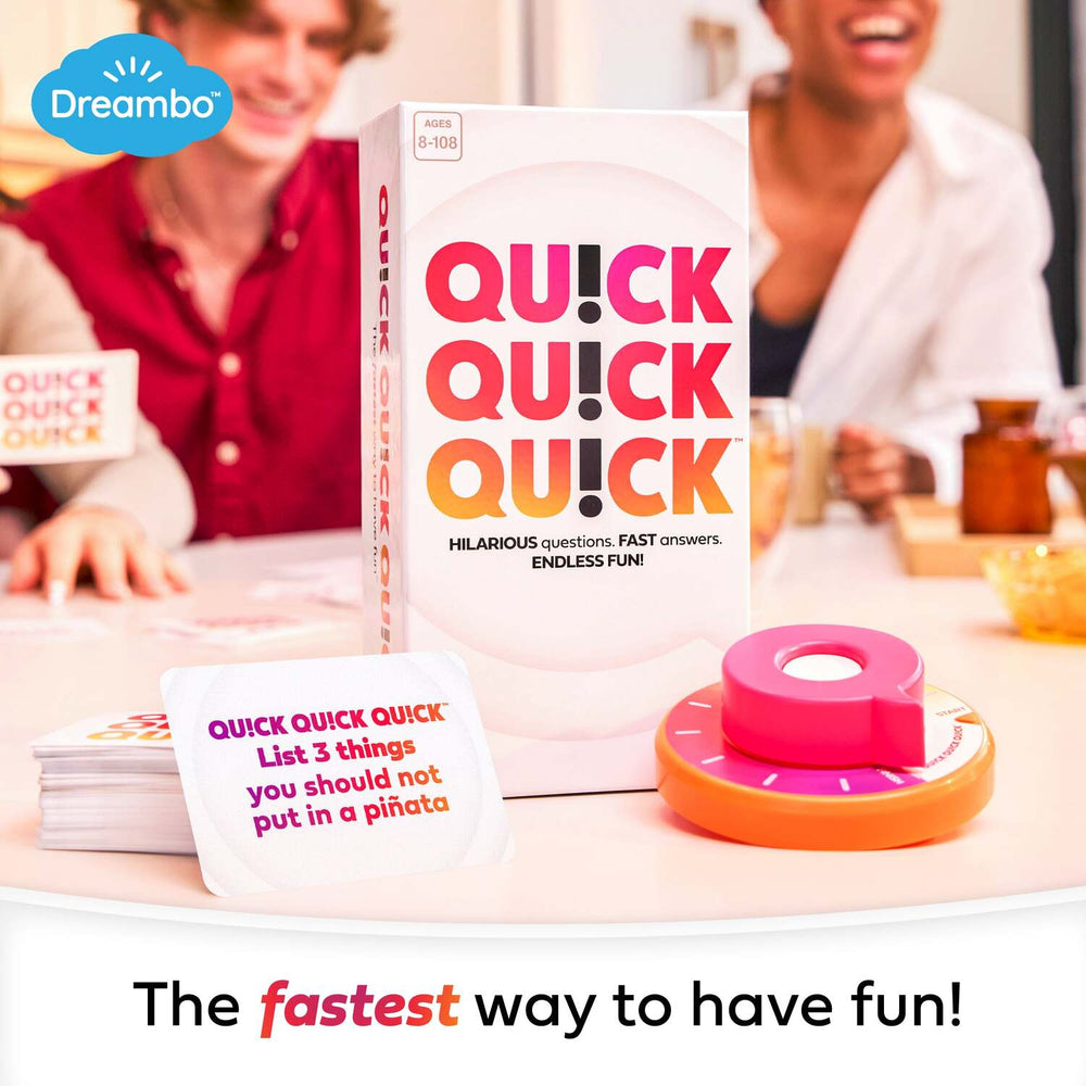 QU!CK QU!CK QU!CK, Unleash Your Inner Funny With The Ultimate Party Games