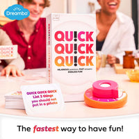 QU!CK QU!CK QU!CK, Unleash Your Inner Funny With The Ultimate Party Games