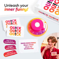 QU!CK QU!CK QU!CK, Unleash Your Inner Funny With The Ultimate Party Games