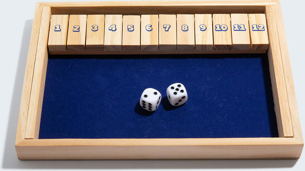 Shut The Box by Relatable, The Classic Choice for Tabletop Games
