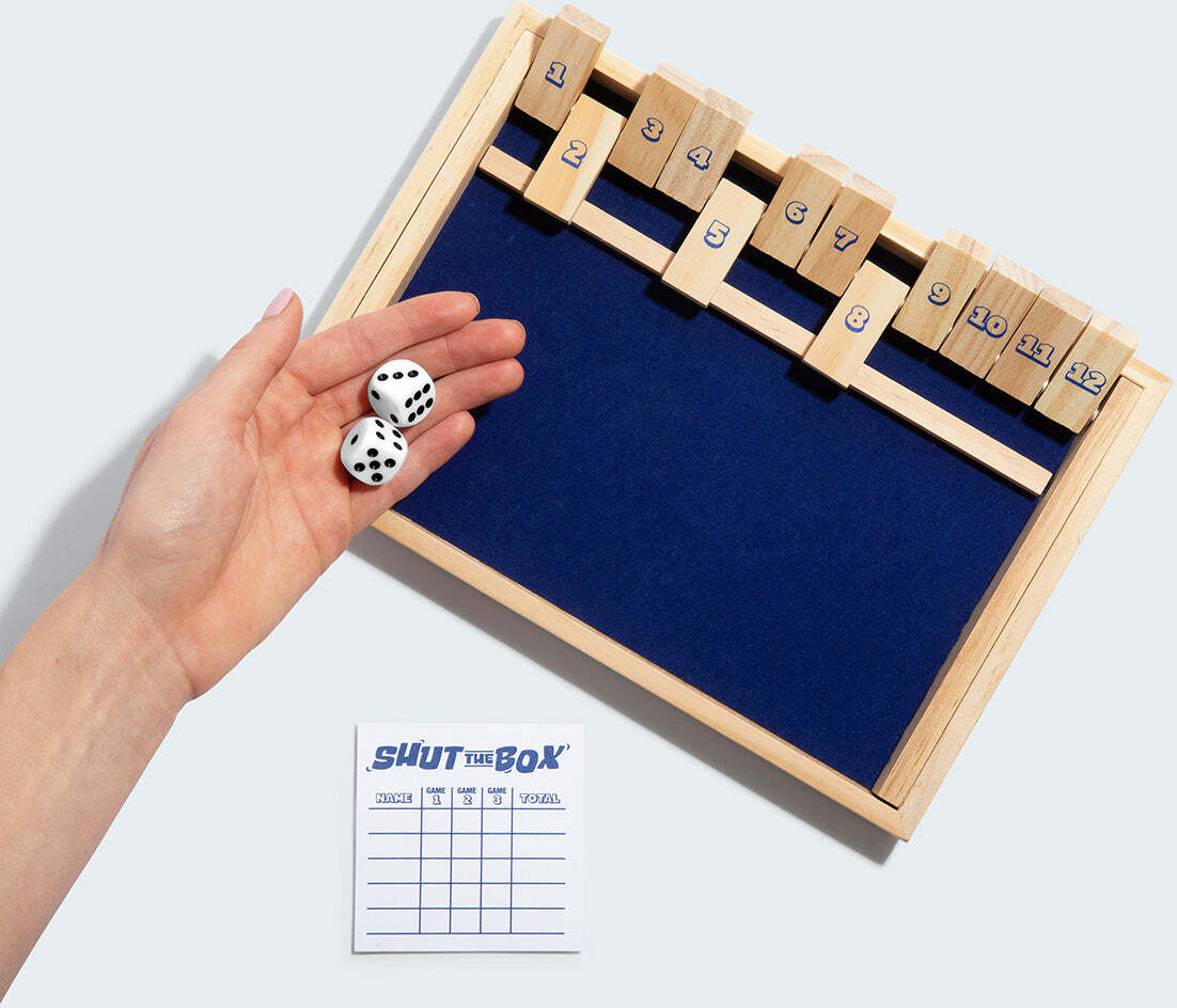 Shut The Box by Relatable, The Classic Choice for Tabletop Games