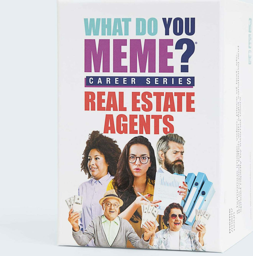 What Do You Meme? Career Series - Real Estate Agents Card Game