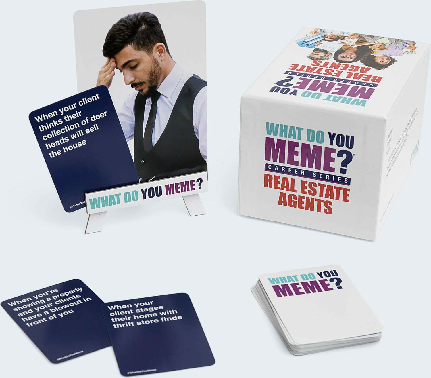 What Do You Meme? Career Series - Real Estate Agents Card Game