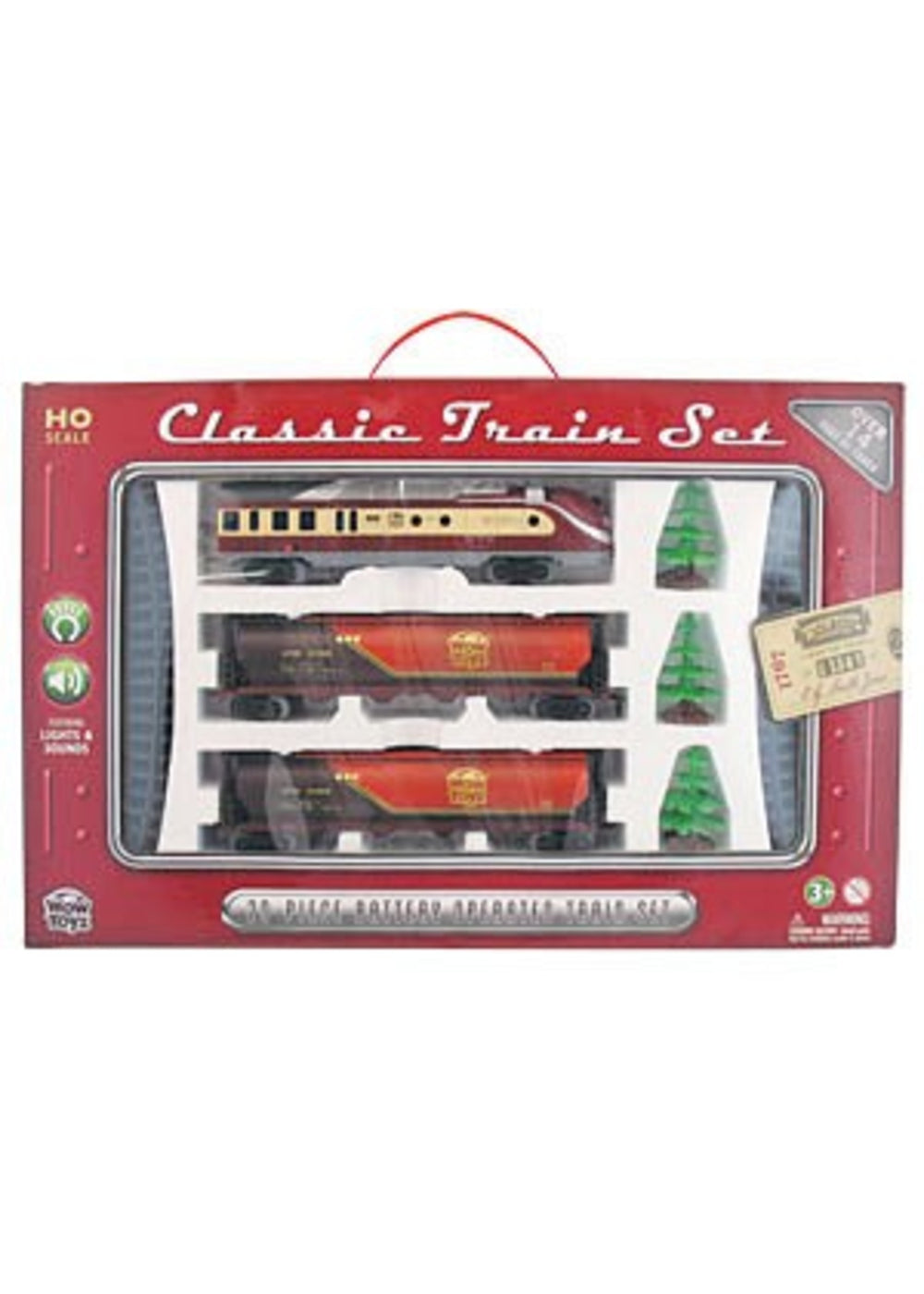 20Pc Classic Train Set - Assorted