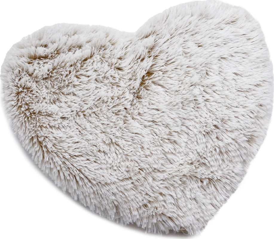 Marshmallow Brown Warmies® Heart