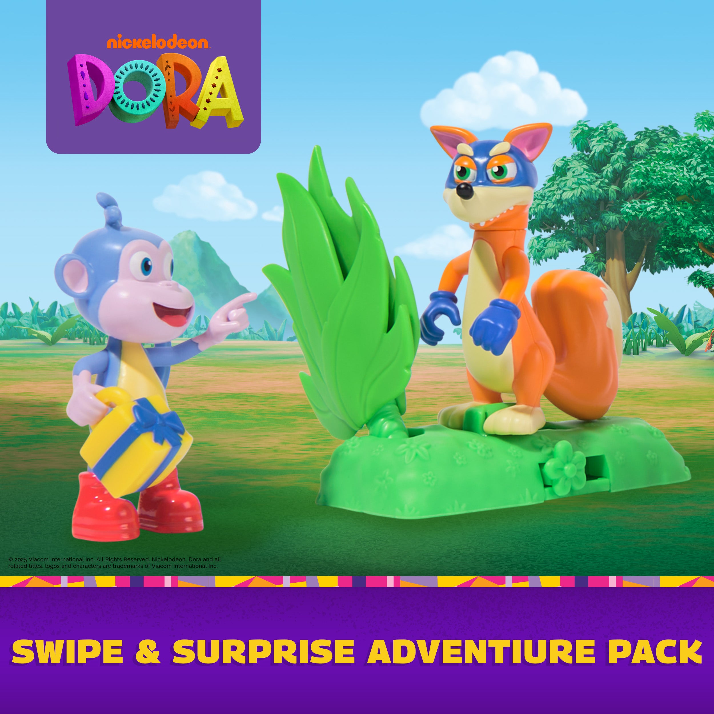 Dora The Explorer Figure Boots & Swiper