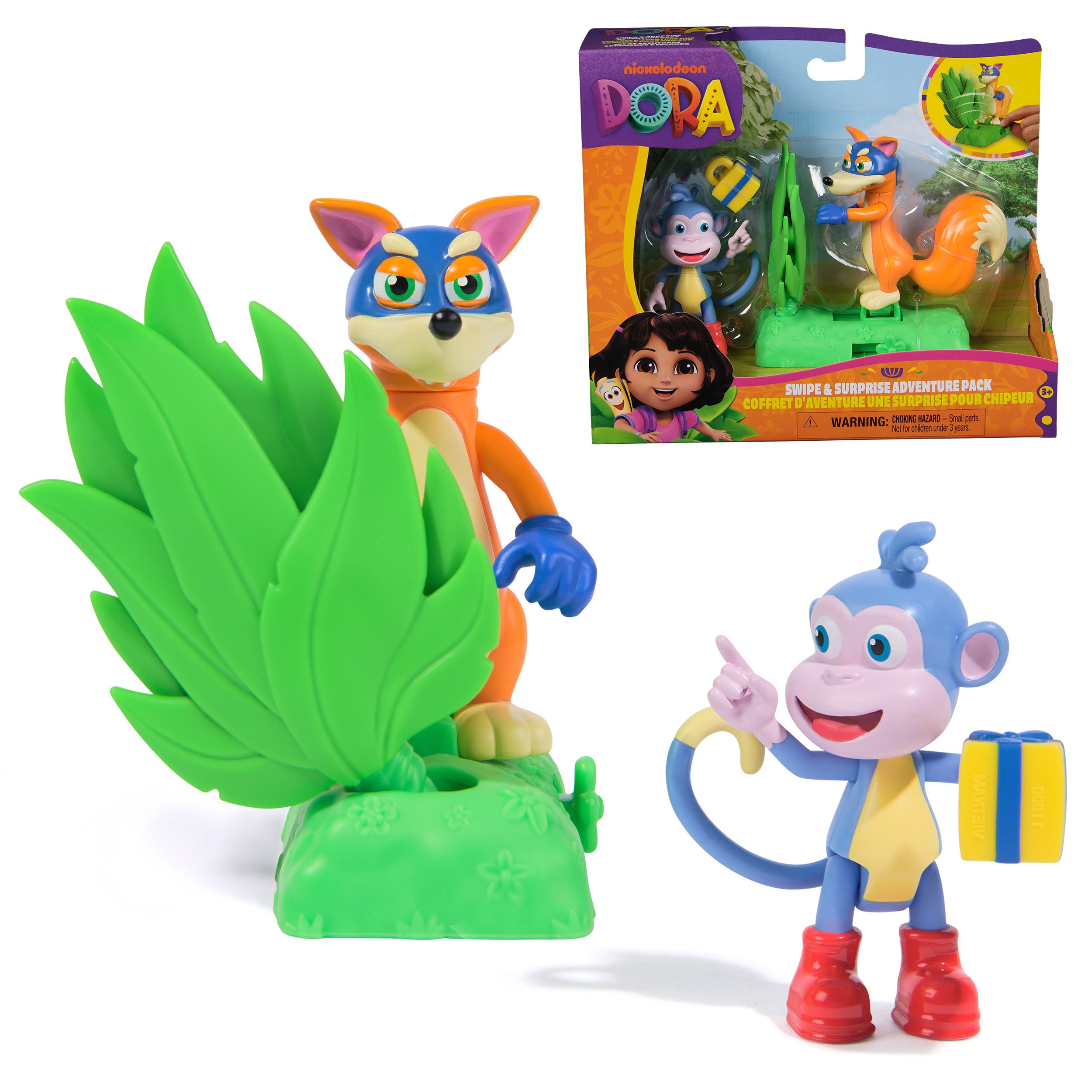 Dora The Explorer Figure Boots & Swiper