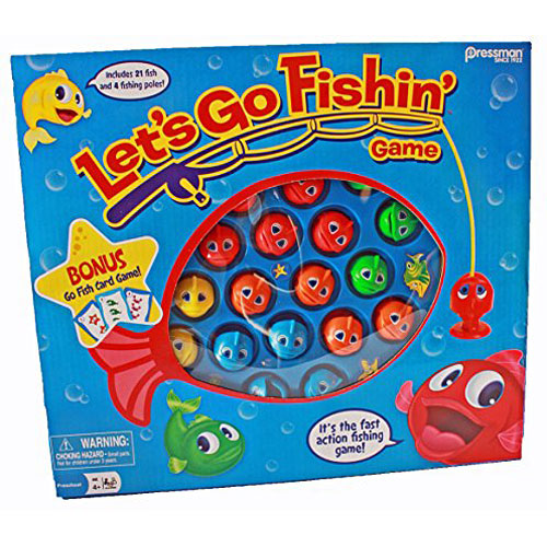 Pressman Toy Let'S Go Fishin' Game, T.S. Shure Fish Learn Numbers Wooden  Magnetic Fishing Set, Best, Board, Entertaining, Inside, Outside Gam Price  in India - Buy Pressman Toy Let'S Go Fishin' Game