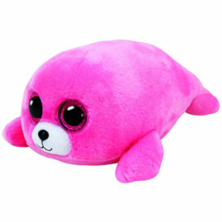 Ty Beanie Boo Pierre- Pink Seal 6"