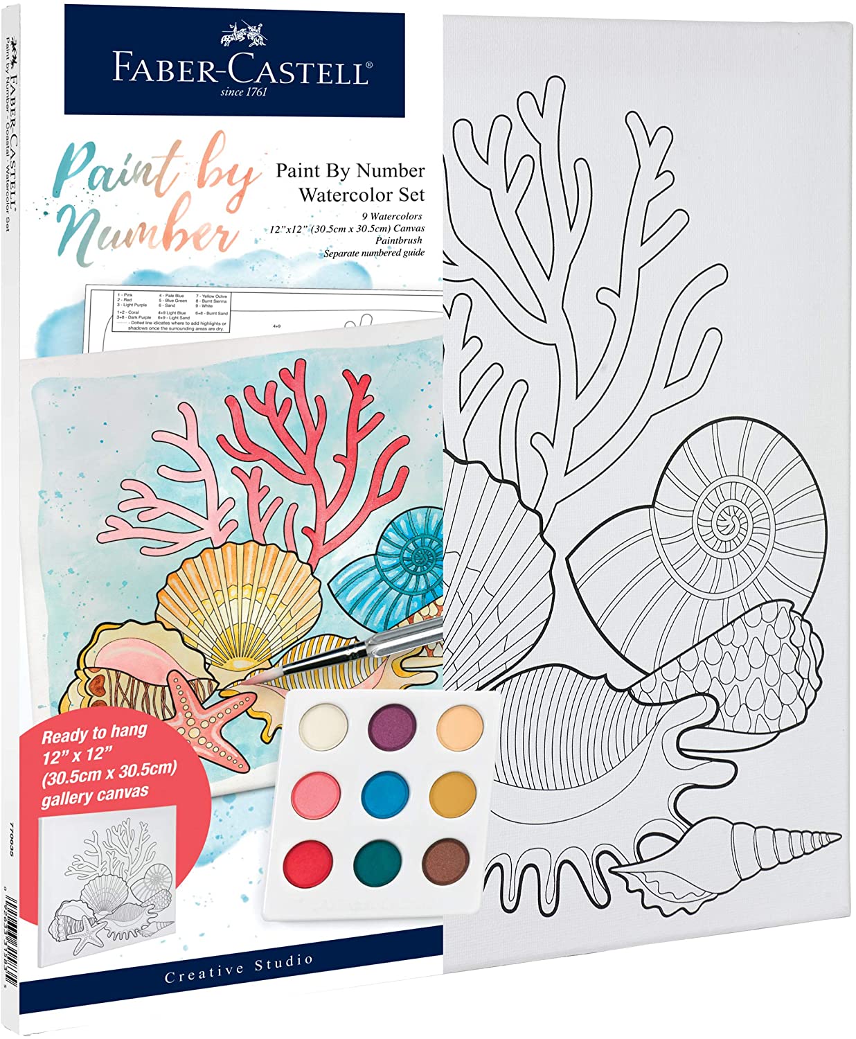 Faber Castell Color by Number Foodie Friends