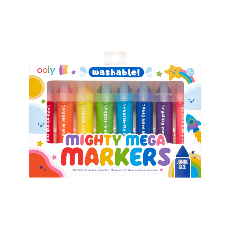Ooly Presto Chango Jumbo Erasable Crayons