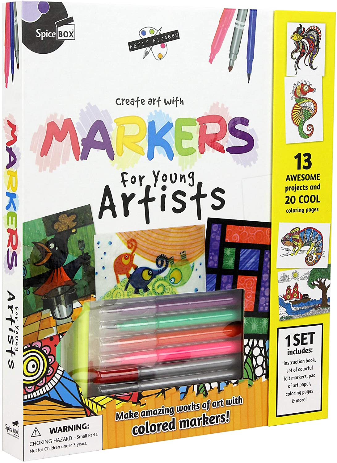 Spice Box Petit Picasso Markers for Young Artists – Awesome Toys Gifts