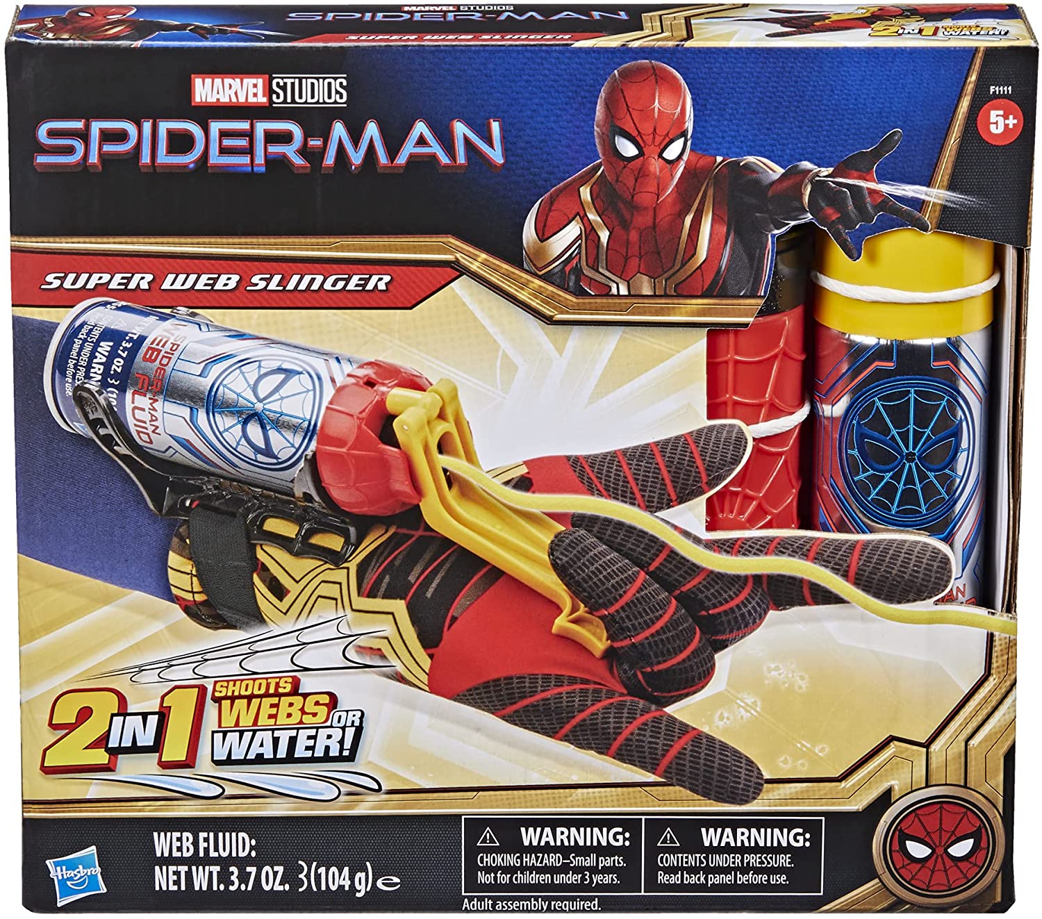 Gants Spider Hero en Plastique, 2 Set Super Spider Launcher