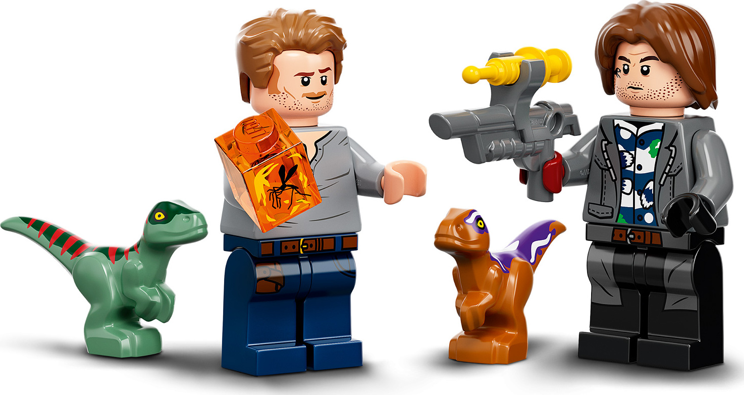Lego - Jurassic World - La Poursuite En Moto De L'atrociraptor - FILM