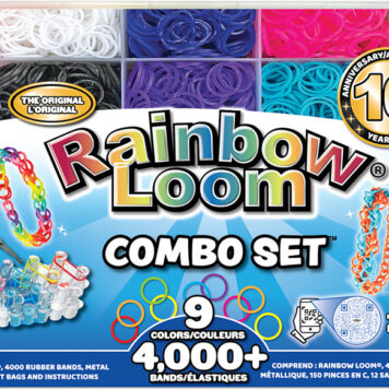 Buy Rainbow Loom: Key Solids Rubber Band Set, 4,200 Loom Bands