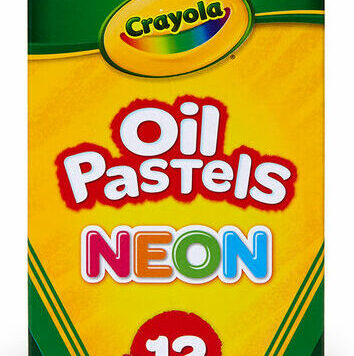 12 Pack Oil Pastels - Neon