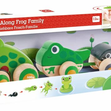 Pull-Along Frog Family