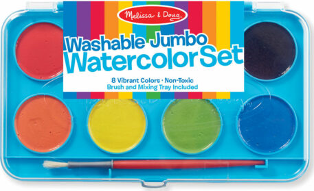 Jumbo Watercolor Paint Set (8 colors)