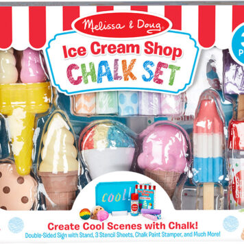 Melissa & Doug Ice Cream Shop Chalk Set