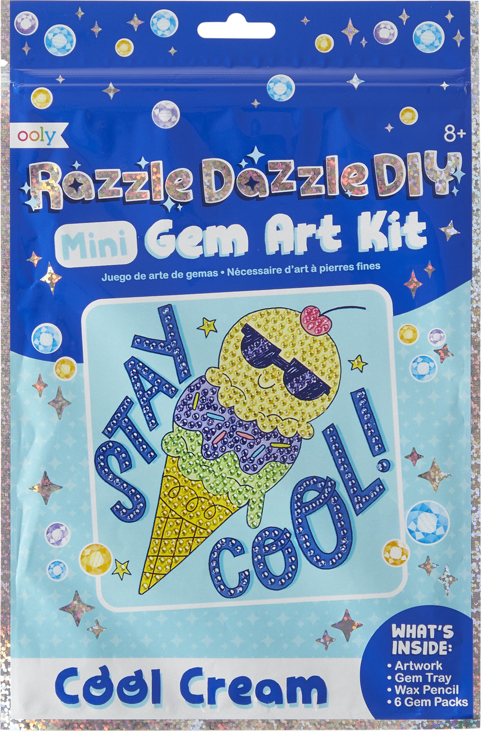 Ooly Mini Razzle Dazzle DIY Arts & Craft Kit