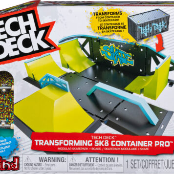 Tech Deck Transforming SK8 Container Pro Playset